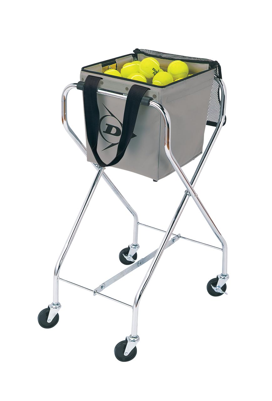 Amazon | ダンロップ(DUNLOP) テニス ボールカゴ(折りたたみ式