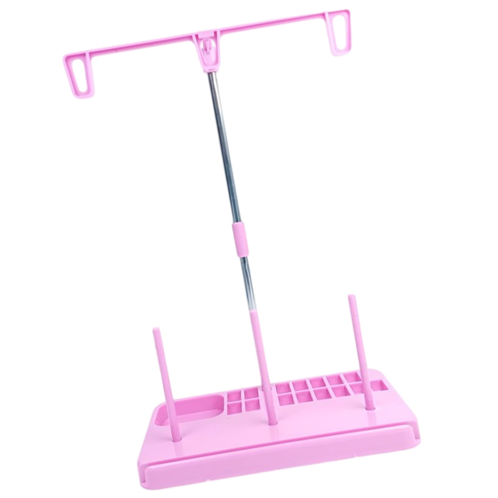 Uqezagpa 3 Spool Thread Holder Detachable Thread Rack Organizers Stand Bobbin Holder for Embroidery and Sewing Machine Sewing Stand