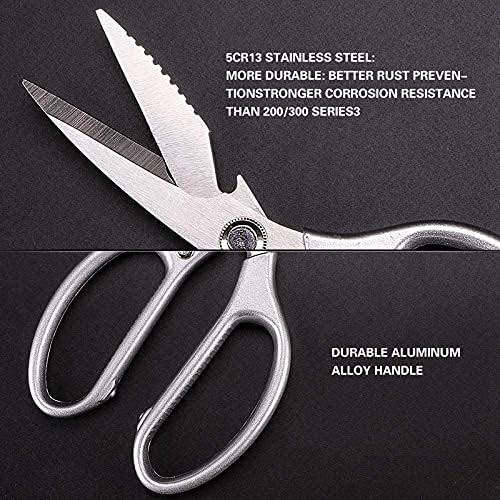 Kitchen Scissors Kitchen Shears Poultry Made of Stainless Steel with Aluminum Handle for Chicken?Fish?Poultry Shears