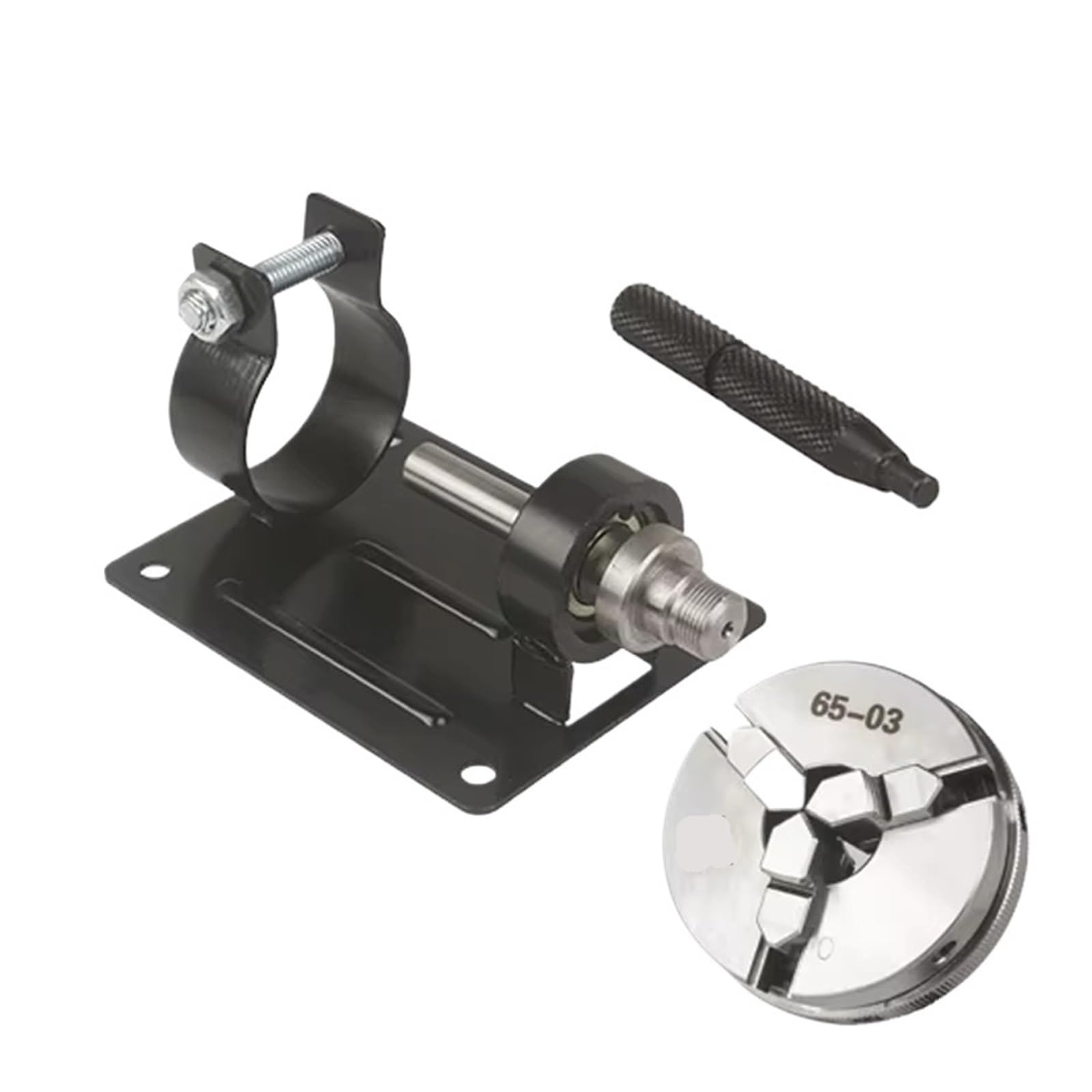 Iklaaqetbxps 65Mm 3Jaw 3 4 Jaw Self-Centering Mini Lathe Chuck Parts