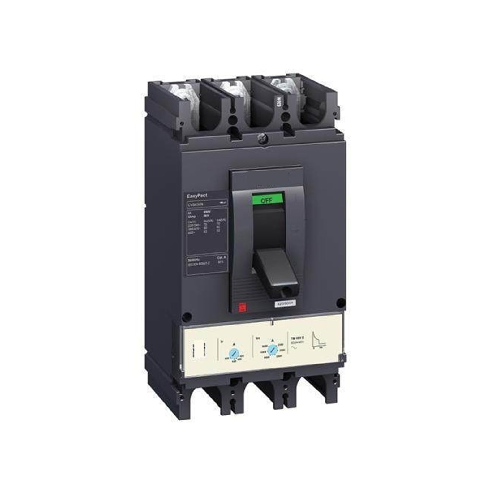 Disyuntor de protección CVS250F TM200D de alta capacidad 36kA 3P 200A robusto 2