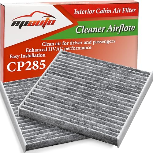 Image of EPAuto CP285 (CF10285) Premium Cabin Air Filter includes Activated Carbon, 2 Packs
