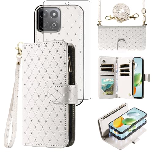 Coque Honor 200 Smart blanche Asuwish ZSZXCXDK UK pour style urbain chic