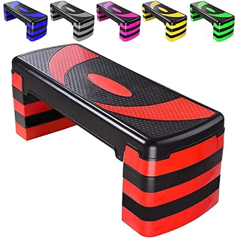 Stepper d'aérobic MAXSTRENGTH réglable Cover