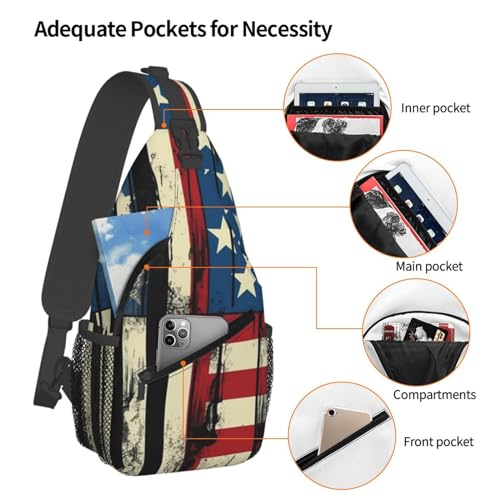 Bolso Pequeño tipo Bandolera para Senderismo Unisex miniatura 4