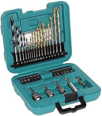 MAKITA KIT DE ACESSORIOS COM 34 PECAS B-68498