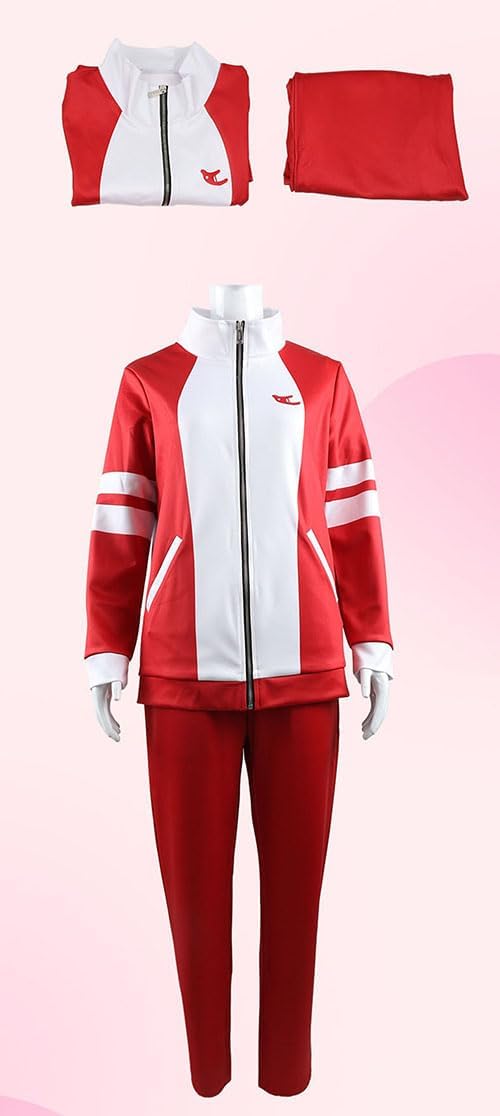 ウマ娘 プリティーダービー トレセンジャージ ルームウェア 赤白 ウマ娘 プリティーダービー トレセンジャージ ルームウェア 赤白