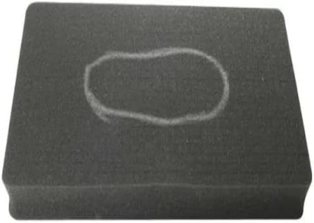 PELI 1042 Pieza de Espuma Precortada Pick N Pluck, Accesorio Original para Maletas Protector, Compatible 1040, Color: Negro