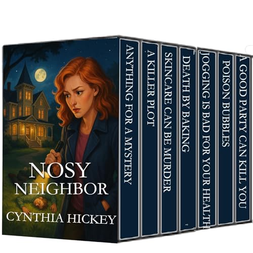 Nosy Neighbor Audiolibro Por Cynthia Hickey arte de portada