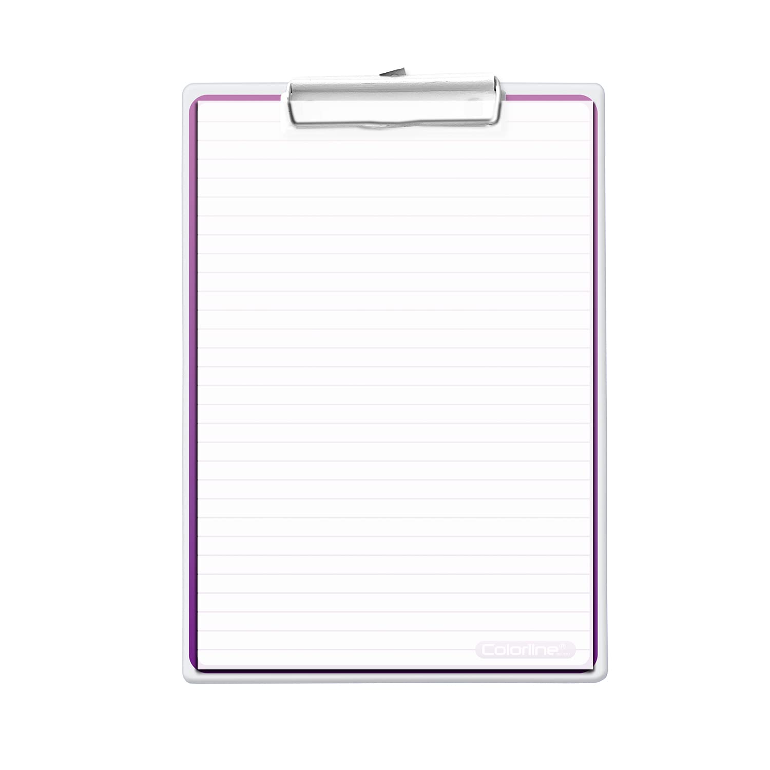 Supporto con pinza + Falsedia da Scrittura Colorline - Rif. 9211MO - (viola)