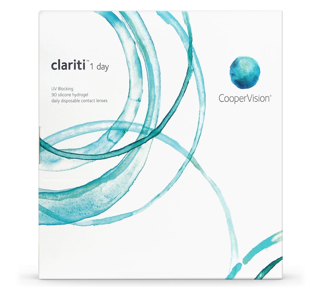 Clariti 1 Day 90 Stück Tageslinsen weich, Silikon-Hydrogel / BC 8.6 mm / DIA 14.1