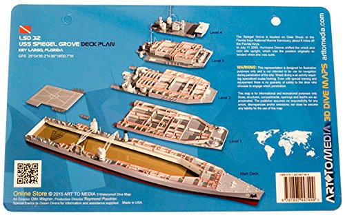 Art to Media Dive Map - Spiegel Grove Deck Plan