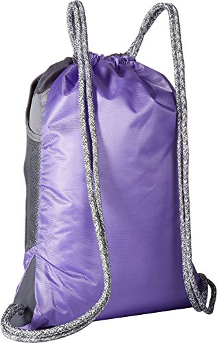 Image of adidas Alliance II Sack Pack, One Size, Light Flash Purple /Grey /Energy Aqua
