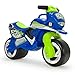 INJUSA - Correpasillos Moto Tundra con Decoración Permanente e Impermeable Recomendada Niños +18 Meses Color Azul y Verde