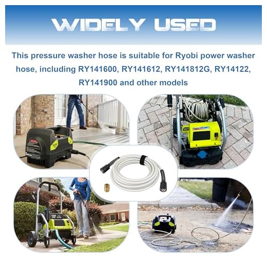 35 FT Replacement Pressure Washer Hose for Ryobi
