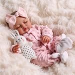 BABESIDE Poupées de bébé réalistes - Poupées de nouveau-né réalistes de 20 po avec corps articulé, poupées de bébé réalistes avec accessoires pour filles de 3 ans et plus, jeux de rôle, collection