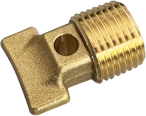 Miniatura 3 de Tapón de drenaje para garboard de barco, rosca NPT de 12", tapones de drenaje de latón macizo comúnmente utilizados en tapones de drenaje de cascos