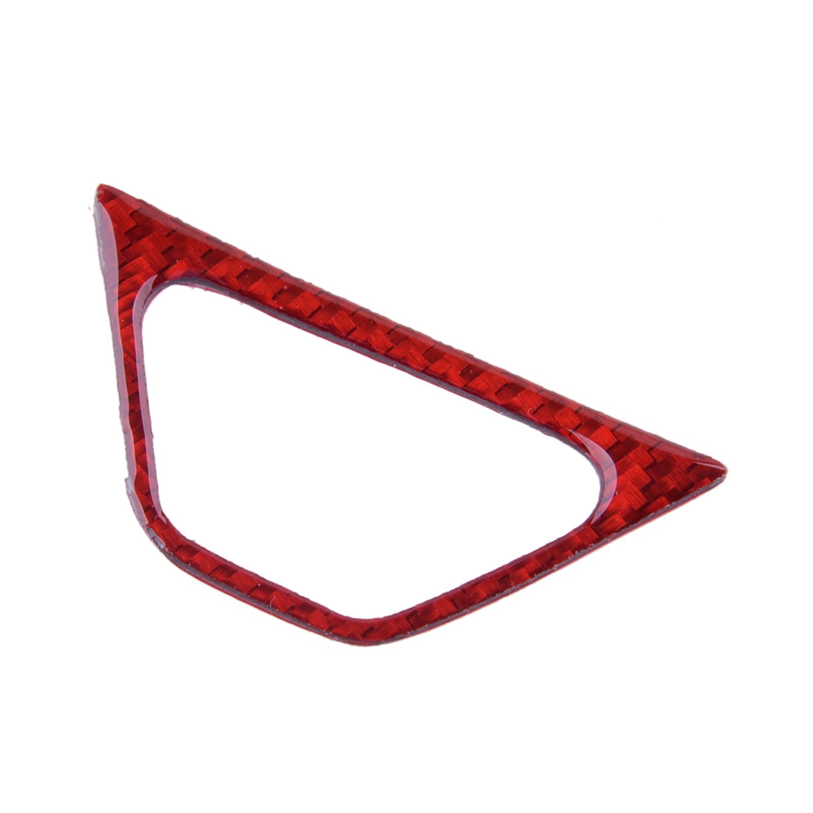 Bisel de fibra de carbono rojo: moldura interior para botón de interruptor 2016-2020 7