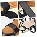 MOKKHNB 4Pcs Ice Grippers Shoe Straps Non Slip Binding for Hiking Climbing Shoes Lightweight and Comfortable Traction Cleats Fit for All Shoe Types