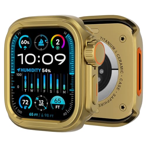 Amazon.co.jp: SDOCEBF Apple Watch 42mm用メタルケース