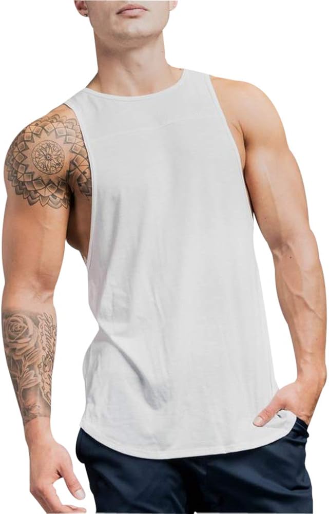 タンクトップ メンズ トレーニングウェア ノースリーブ 筋トレ スポーツウェア フィットネスtシャツ ボディビル ジム 安売り マッスルフィット スポーツベスト トップス