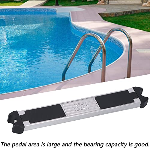 Escalera para Piscina con Pedal Antideslizante de Acero Inoxidable miniatura 4