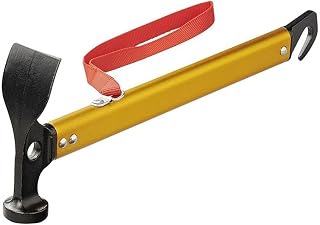 ProPlus 361751BL - Martillo para tienda de campaña con extractor de piquetas, color negro