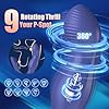 Analvibrator Erotisches Sex Spielzeug für die Männer Paare, Prostata-Massagegeräte mit Fernbedienung, Anal Dildo Analvibratoren Vibratorensets Analplug mit 9 Vibrations 9 Rotations, Swing Sex Toys #2