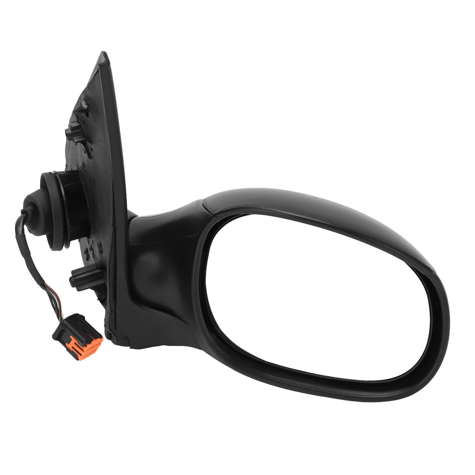 Rétroviseur Extérieur 6139283 Remplacement de Rétroviseur de Porte Latérale à Commande électrique pour 206 3/5 Portes Hayon SW en Matériau de Verre ABS (Droite)