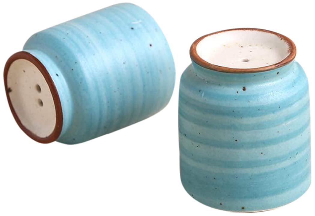 Wonderchef Teramo Stoneware Salt & Pepper Set - Blue