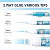 Kuretake Zig 2 Way Glue Pen 3 Variety Set, Adhesive for Professional,Artists, Crafting, Scrapbooking, Gift Card, Made in Japan #4