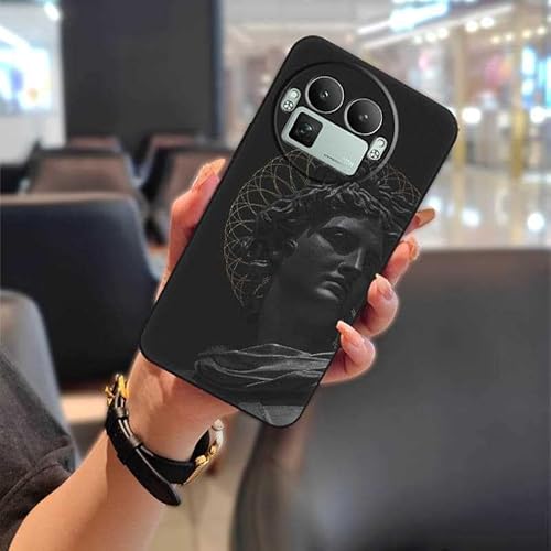Phone Case Compatible with Realme GT8 Pro China, Silicone Cute Dirt-resistant Graffiti TPU Phone Pouch Design Cartoon Back Cover
