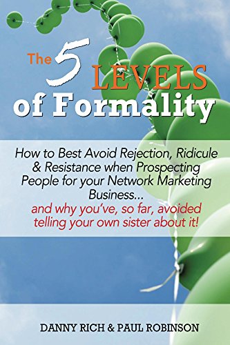Télécharger The 5 Levels of Formality: How to Best Avoid Rejection, Ridicule & Resistance when Prospecting Peopl Gratuit