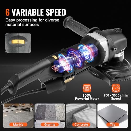 VEVOR 800W Wet Polisher Machine