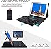 HOTLIFE Keyboard Case 9.7 for 2018 (6th Gen), 2017 (5th Gen), Air 2/Air, Ultra-Thin Slim Detachable Protective Cover Keyboard Case with Pencil Holder