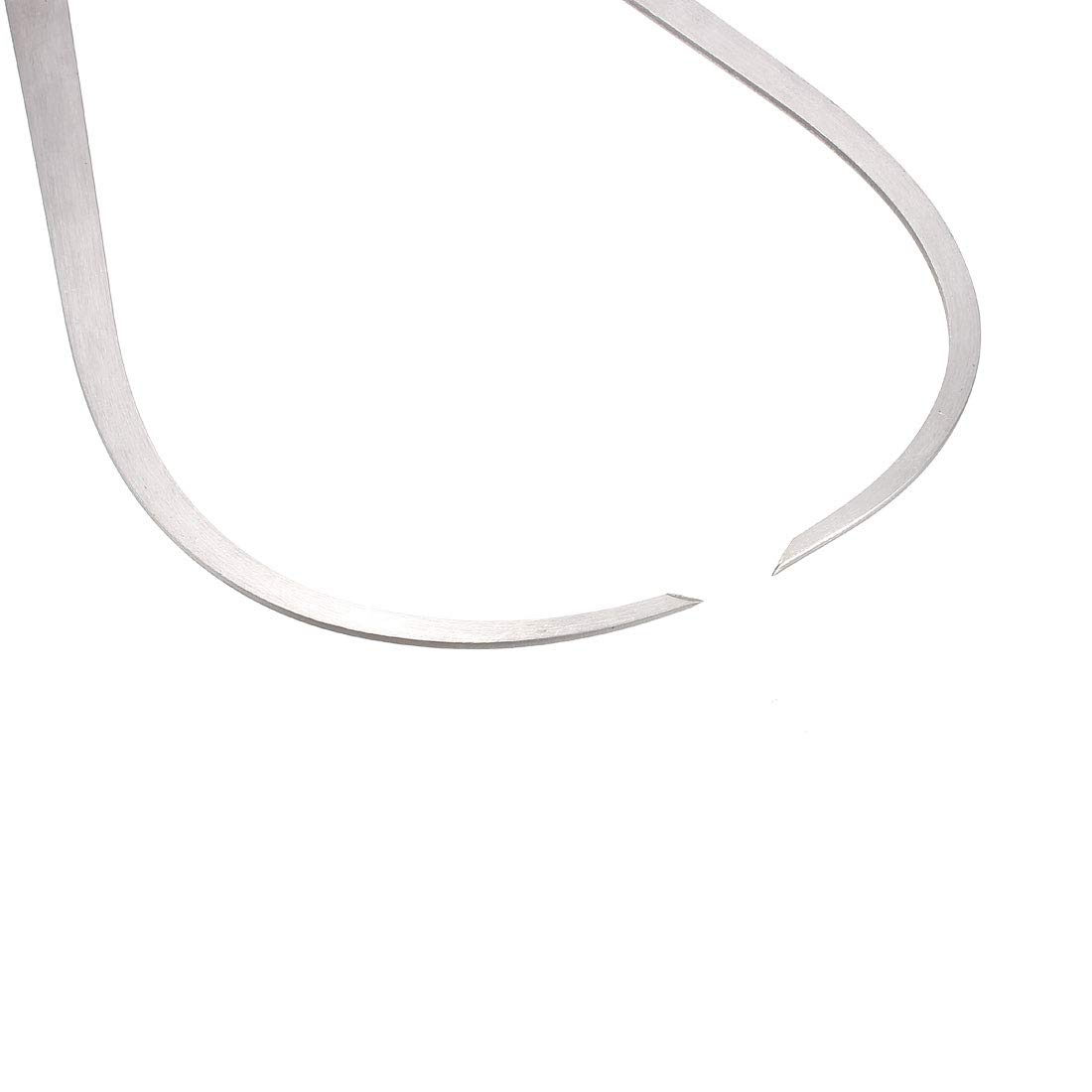 sourcing map Calibro esterno 250 mm 10 pollici solido giunto in acciaio inox strumento di misurazione