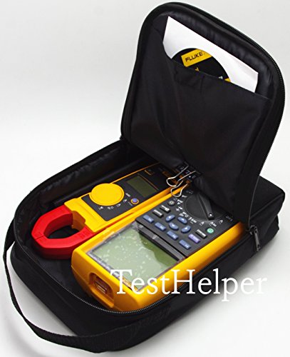 TestHelper KCH20 Big Size Soft Carrying Case Use For Handheld Multimeter,Phase Indicator,Thermometer, Calibrator,Clamp meter,Network,Process Meter, Combo Kit - Thumbnail 6