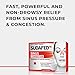 Sudafed PE Sinus Congestion Maximum Strength Non-Drowsy Decongestant Tablets, 36 ct