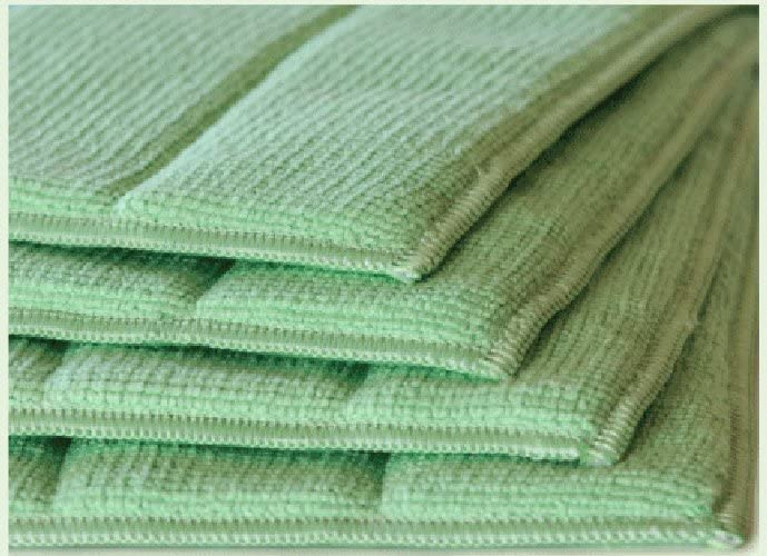 Mikrofaser Power Pads Vorratspack 10 Stück Set - handlich, gründlich, universell - Microfaser Schwammtuch ca. 23 x 17 cm, Bunt