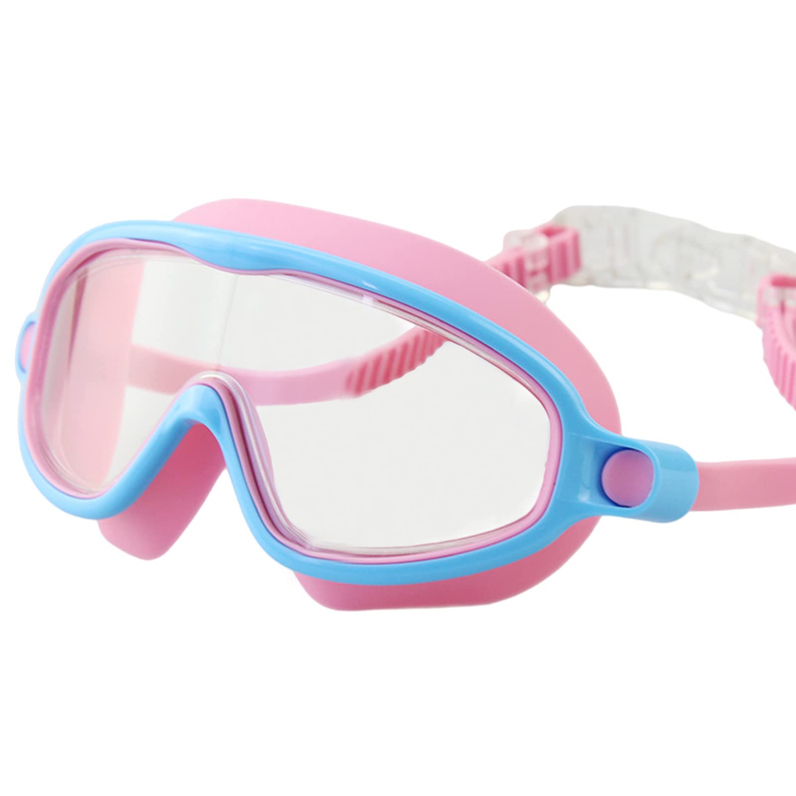 JINPXI Gafas Piscina Niños, Gafas de Natación Niños con Gran Angulo de Visión,Anti-Vaho Anti-UV Sin Fugas,Gafas Buceo, Gafas de Nadar para Niños de 3 a 12 Años