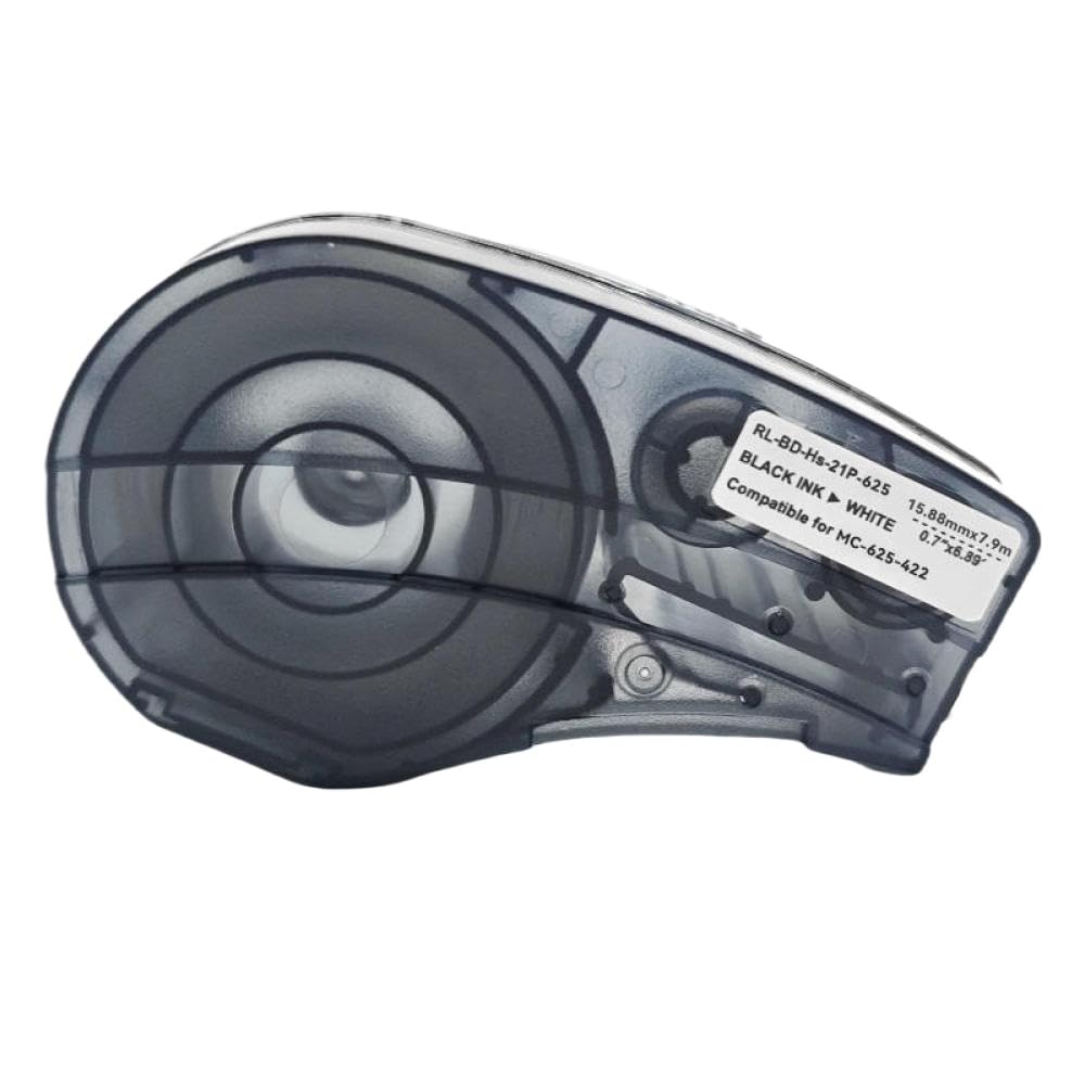 Nastro per etichette Banda in poliestere M 7 422 M 89 422 M 61 483 M 90 422 M 49 422 Compatibile con stampante PC BMP 41 BMP 51 BMP 53(MC1-625-422-10pcs)