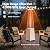 Garveetech 42000 BTU Propane Patio Heater, Outdoor Patio Heater, Patio Heater with Wheels, Tabletop, & Triple Protection System Design for Portable Home and Commercial Heating In Porches & Backyards