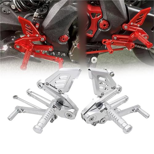 Repose-Pieds Moto QJMOTOR 600 pour Conduite Sportive et Confort