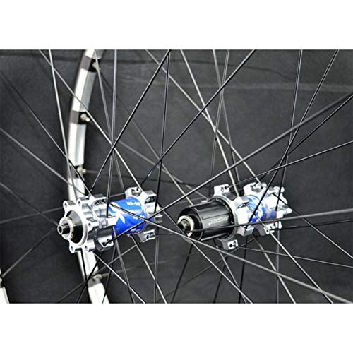 image for SJLA 26/27.5/29in Bike Wheelset,Double Wall 24 Holes Quick Release Mou
