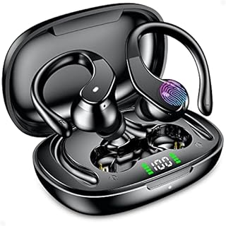 Wireless Earbuds, Blukar Bluetooth 5.2 Headphones, Wireless Earphones in-Ear with High Sensitivity Microphone & Noise Isolating, HiFi Stereo Sound, LED Display, 36H Playtime for iPhone, Android