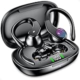 Ecouteurs Bluetooth sans Fil, Blukar Ecouteurs sans Fil Sport Oreillette Bluetooth 5.2 HiFi Stéréo, HD Mic ENC Antibruit, IPX7 Étanche,36H de Lecture,Écran LED, USB-C Charge Rapide pour iphone Android