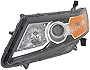For Honda Odyssey Headlight Lamp 2014 2015 2016 2017 Halogen Black Trim Driver Left Side