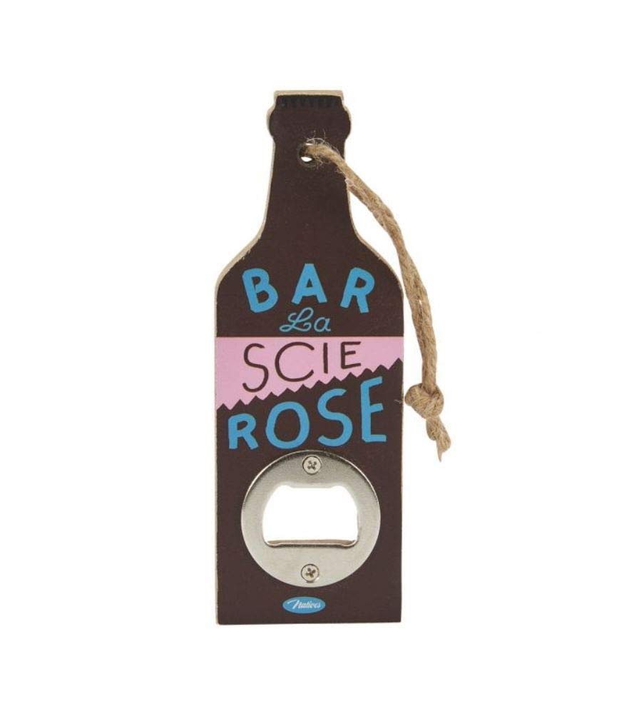 Natives Bar the Saw Pocket Bottle Opener Pink, Pink,rose