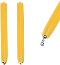 HDGSAFD Lot de 2 Stylos Magnétiques pour Planche à Dessin, Variables, Rechange pour Enfants, Jaunes