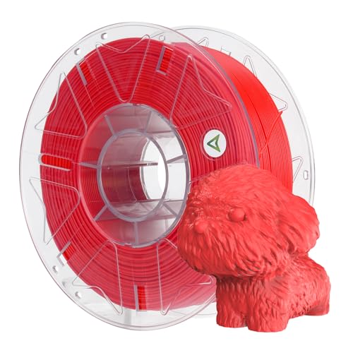 Image of Creality Hyper PLA Filament 1.75mm, RFID 3D Printer Filament for High-Speed Printing up to 600mm /s, ±0.03mm Accuracy, 1KG /Spool (2.2lbs), 3D Printing Filament for Most 3D Printers (Red)